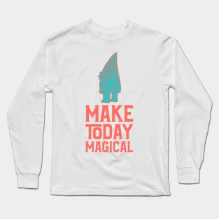 Magic Garden Gnome Funny Long Sleeve T-Shirt